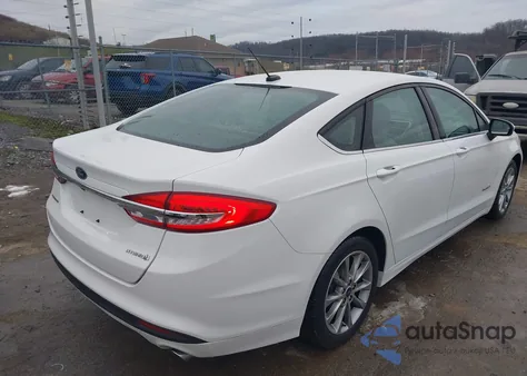 2017 Ford Fusion Hybrid S from USA, damaged, VIN 3FA6P0UU9HR330756